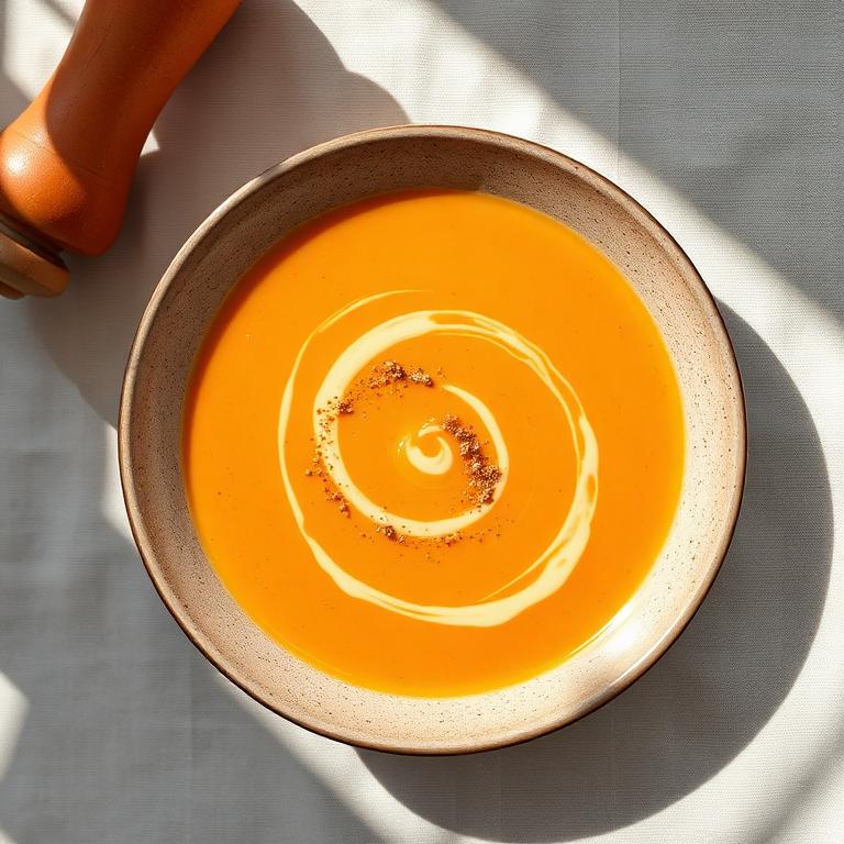 Crema de zanahoria y calabaza