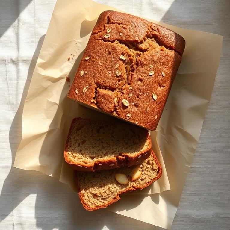 Budín húmedo de avena y manzana (sin azúcar)