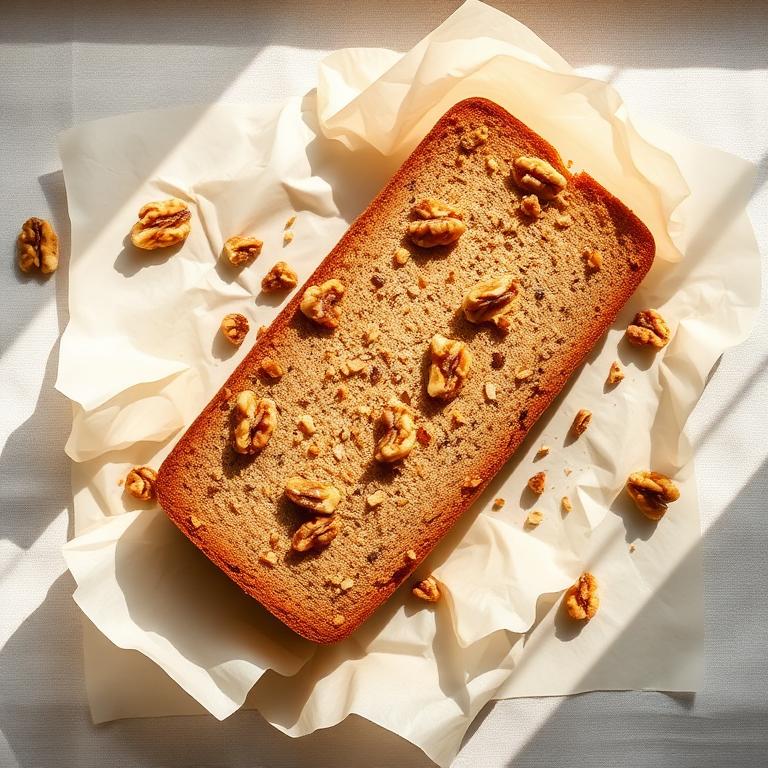 Budín de banana sin azúcar